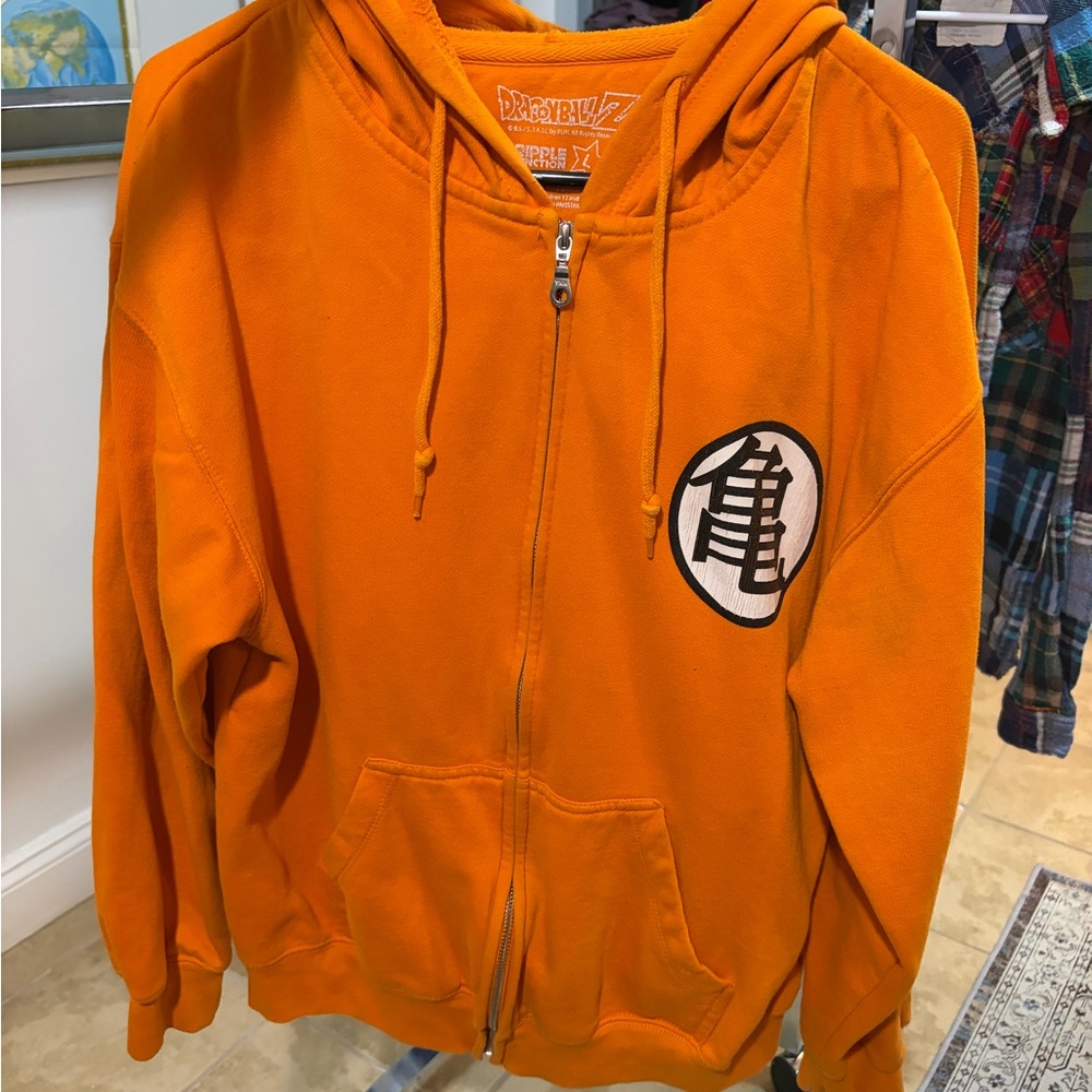 Ripple Junction Dragon Ball Z Orange Hoodie - Picture 9 of 10